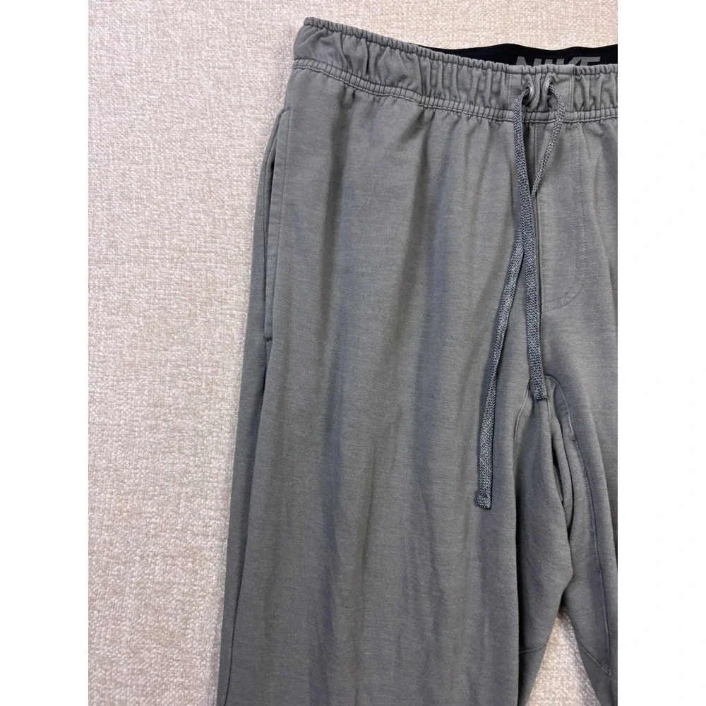 Nike Mens Dri-FIT Tapered Training Joggers Gray XL